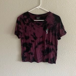 Zumiez Empyre tie-dye crop top